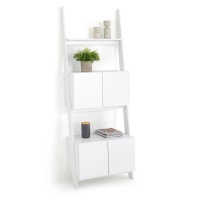 Этажерка-лестница Настенная с 4 дверками Domeno единый размер белый LA REDOUTE INTERIEURS  фото, kupilegko.ru